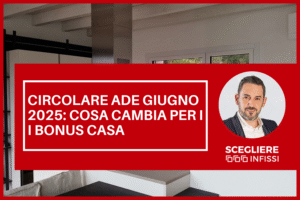 Circolare ADE bonus infissi