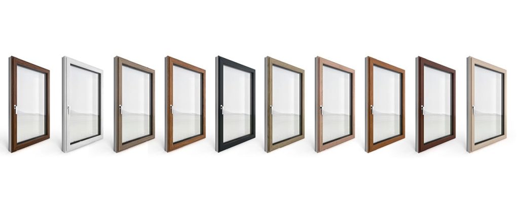 Colori serramenti PVC effetto legno