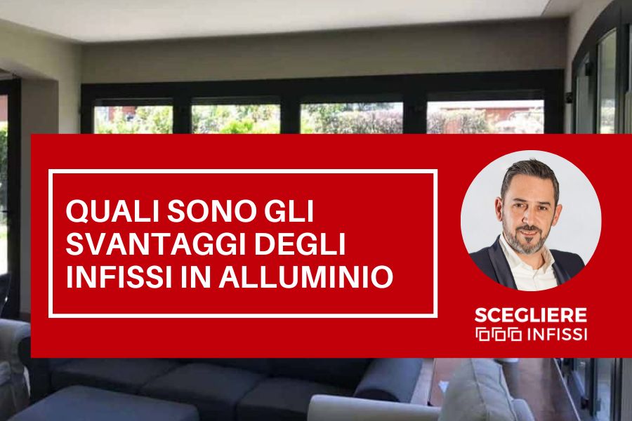 Problemi infissi in alluminio