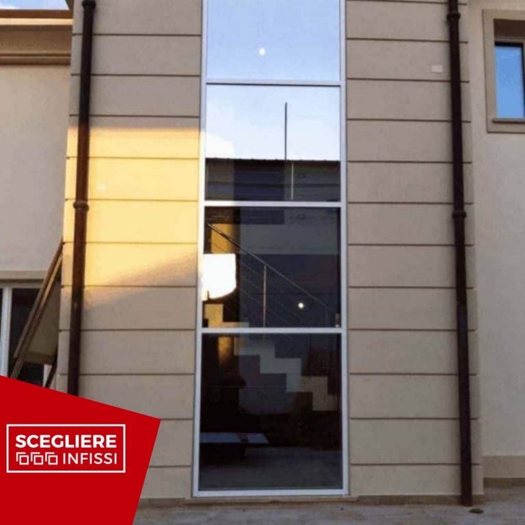 Vetrata verticale 